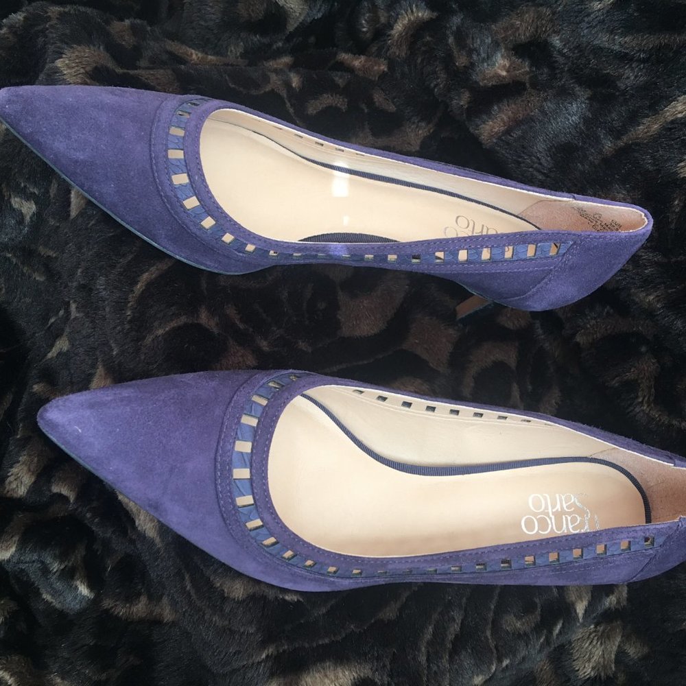 Franco Sarto Suede Pumps - Picture 6 of 6